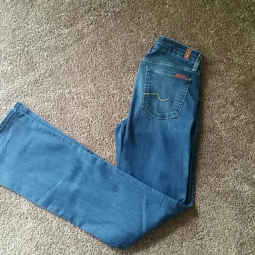 7 For all Mankind Boot Cut Jeans